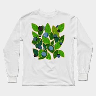 Blueberry Dream + brambleghost Long Sleeve T-Shirt